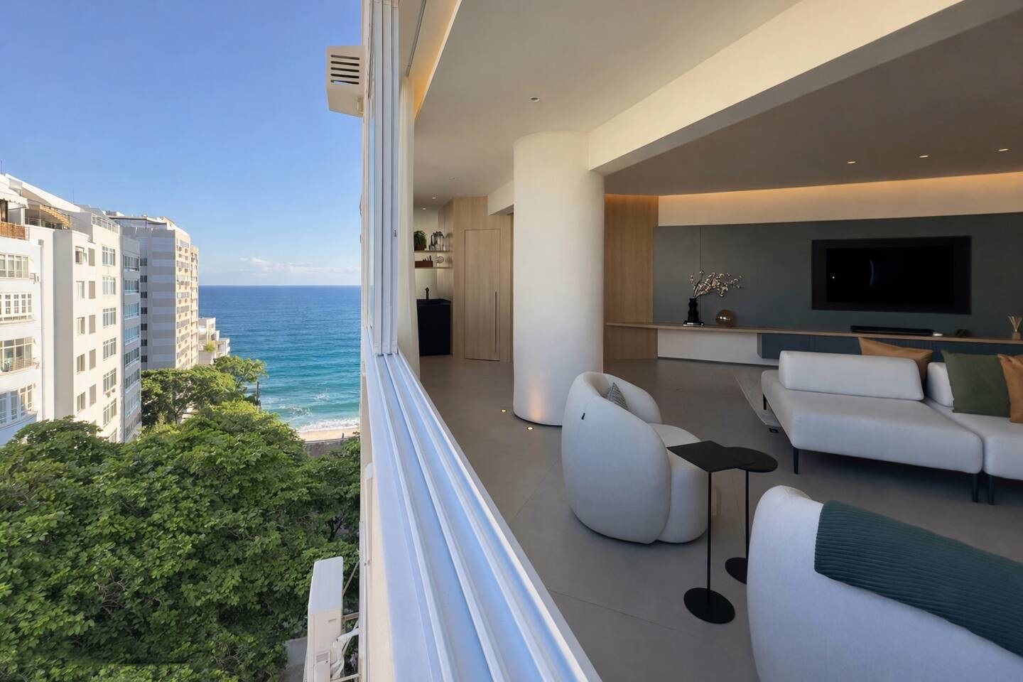 Sala com Vista para o Mar