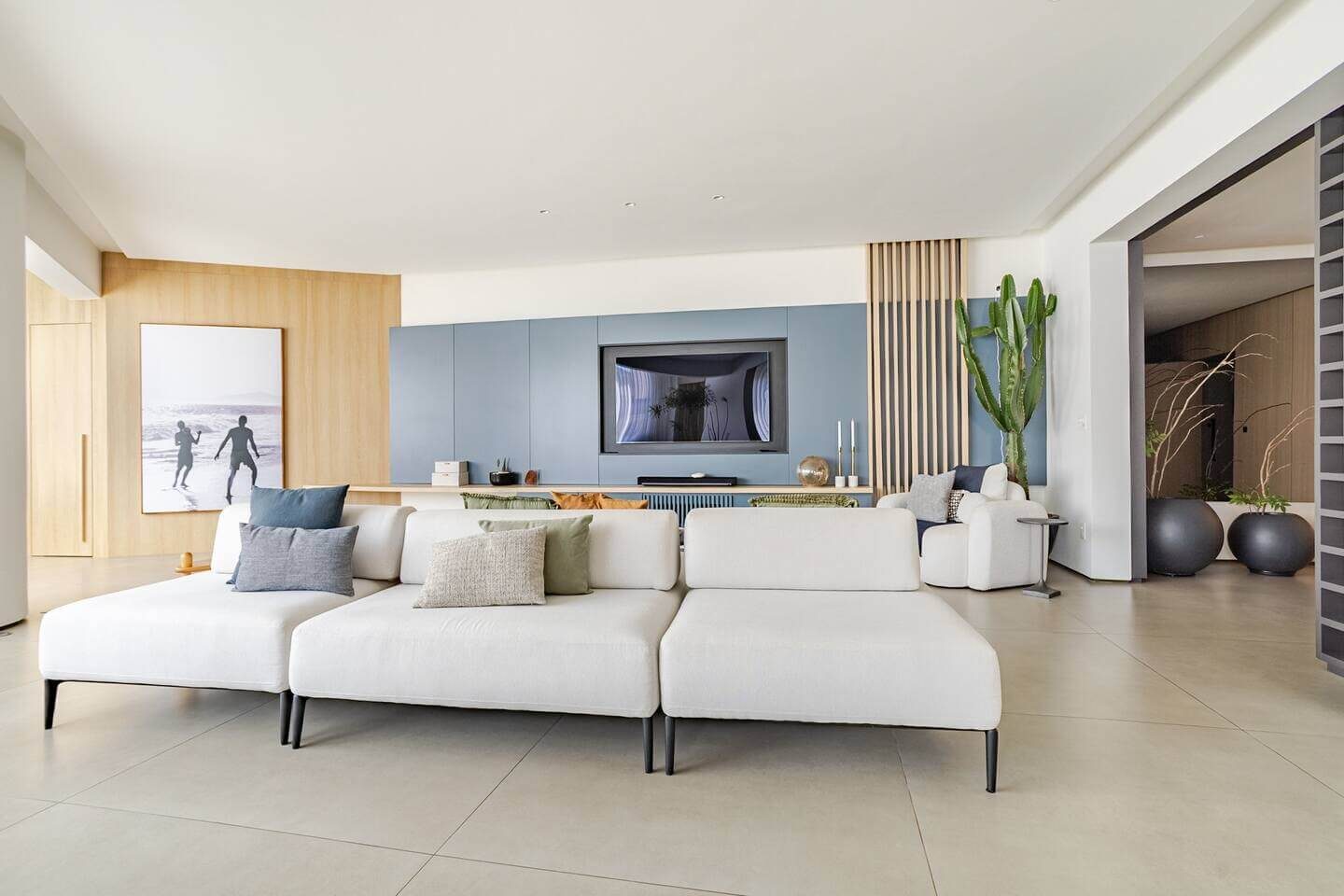 Sala de Estar - Vista Mar